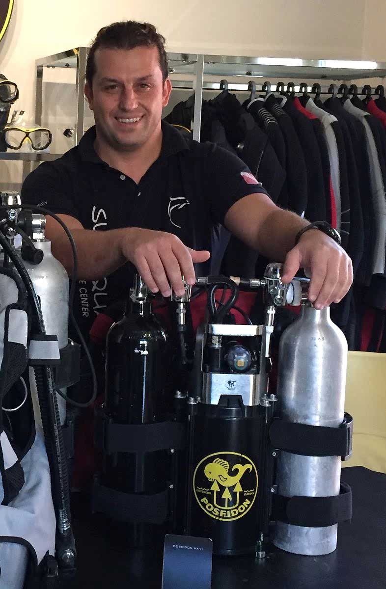 Oray Ercan PADI Platinum Course Director